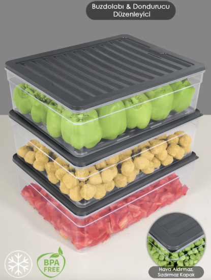 Fresh Box Derin Saklama Kabı 5300 ml